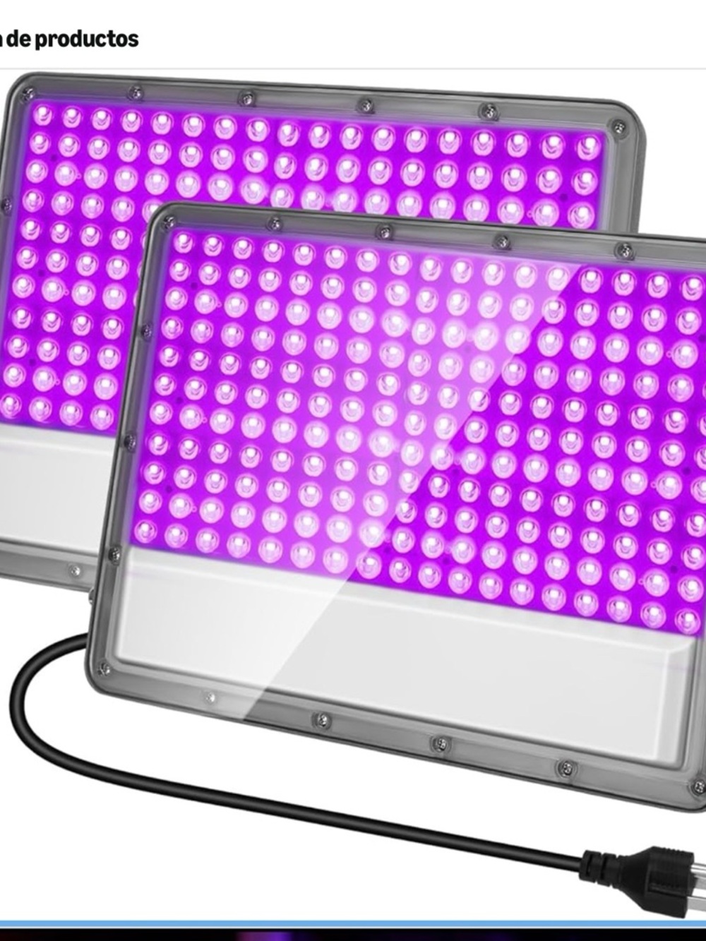 LED Light Panel - Purple Full Spectrum (Pack of 2)
